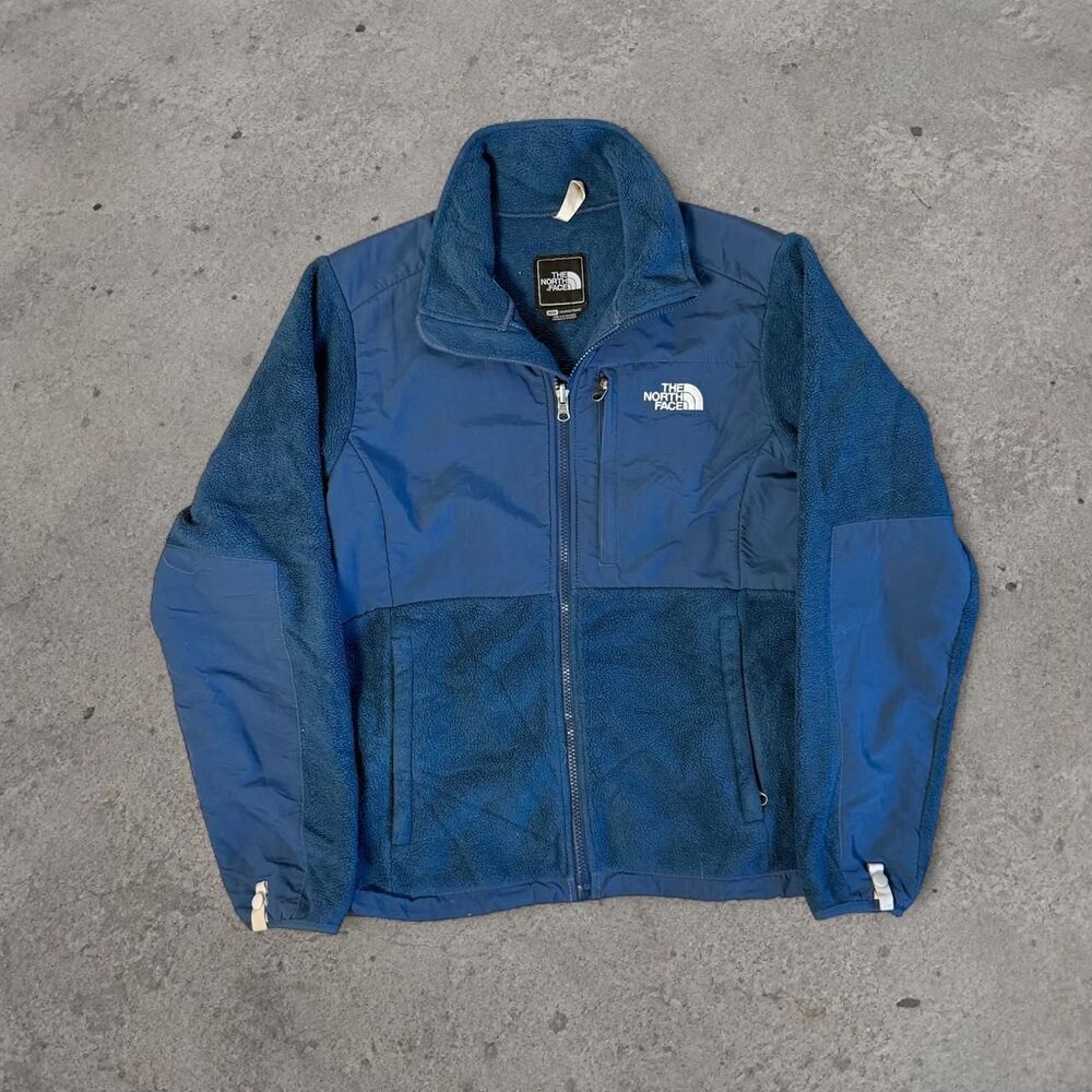 The North Face Denali blue fleece jacket Women’s Size Medium